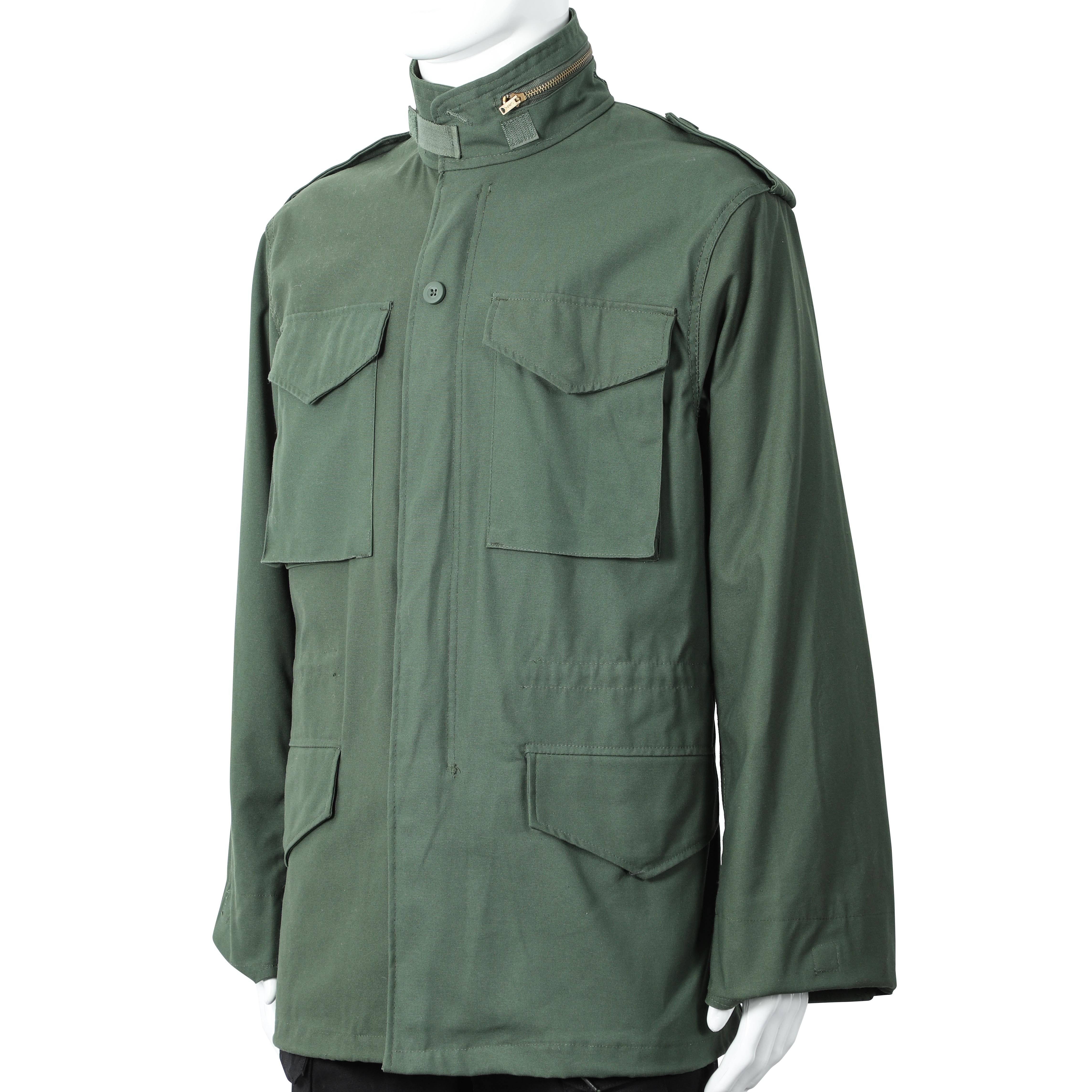 US Army Style M65 Outdoor Olive Tactical Field Jacket 100% polyester Liner material