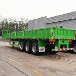 50 Tons CIMC Open Top Semi 3 Axle Dropside Trailer