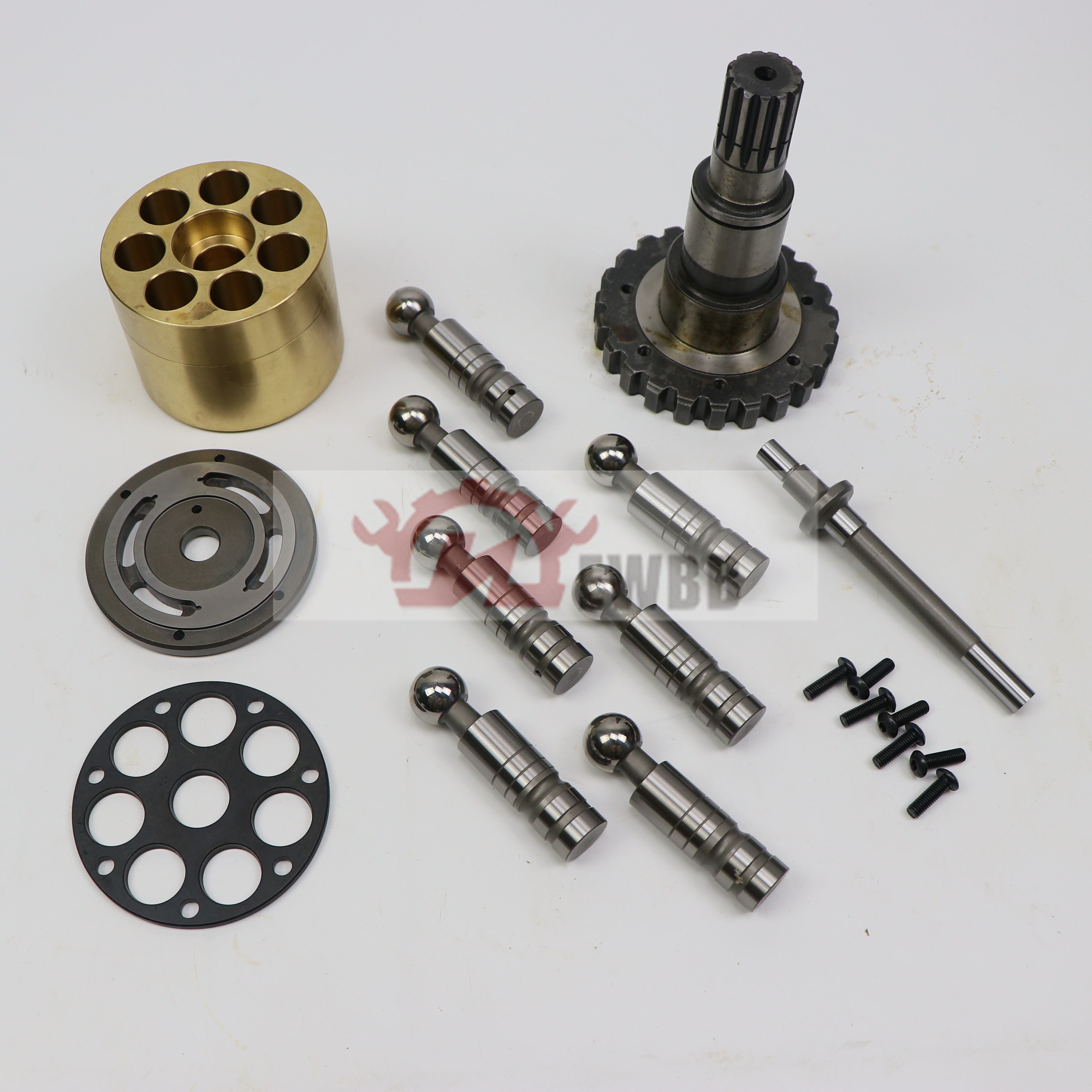 Cylinder Block For PC200-22 Excavator Hydaulic Pump Parts For Komatsu Swing Motor Parts