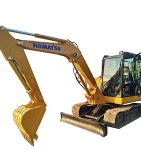 Quality Crawler Used Komatsu Pc 56-7 Excavator Yellow wholesale