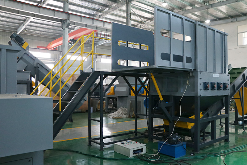 PET Bottles Bales Unpacking Machine