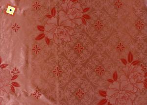 Quality Orange Mattress Quilting Fabric Woven Warp Knitting Printing wholesale