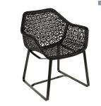Hot sales Leisure Hotel Aluminium PE Rattan chairs and table Outdoor Garden