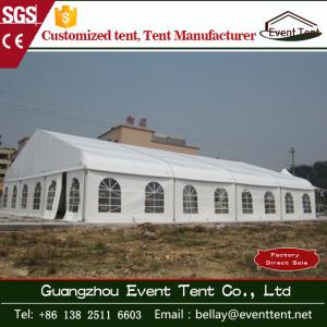 Quality Wedding / Event Marquee Curved Trade Show Tent 20 * 30m Hot - Dip Galvanized Steel wholesale