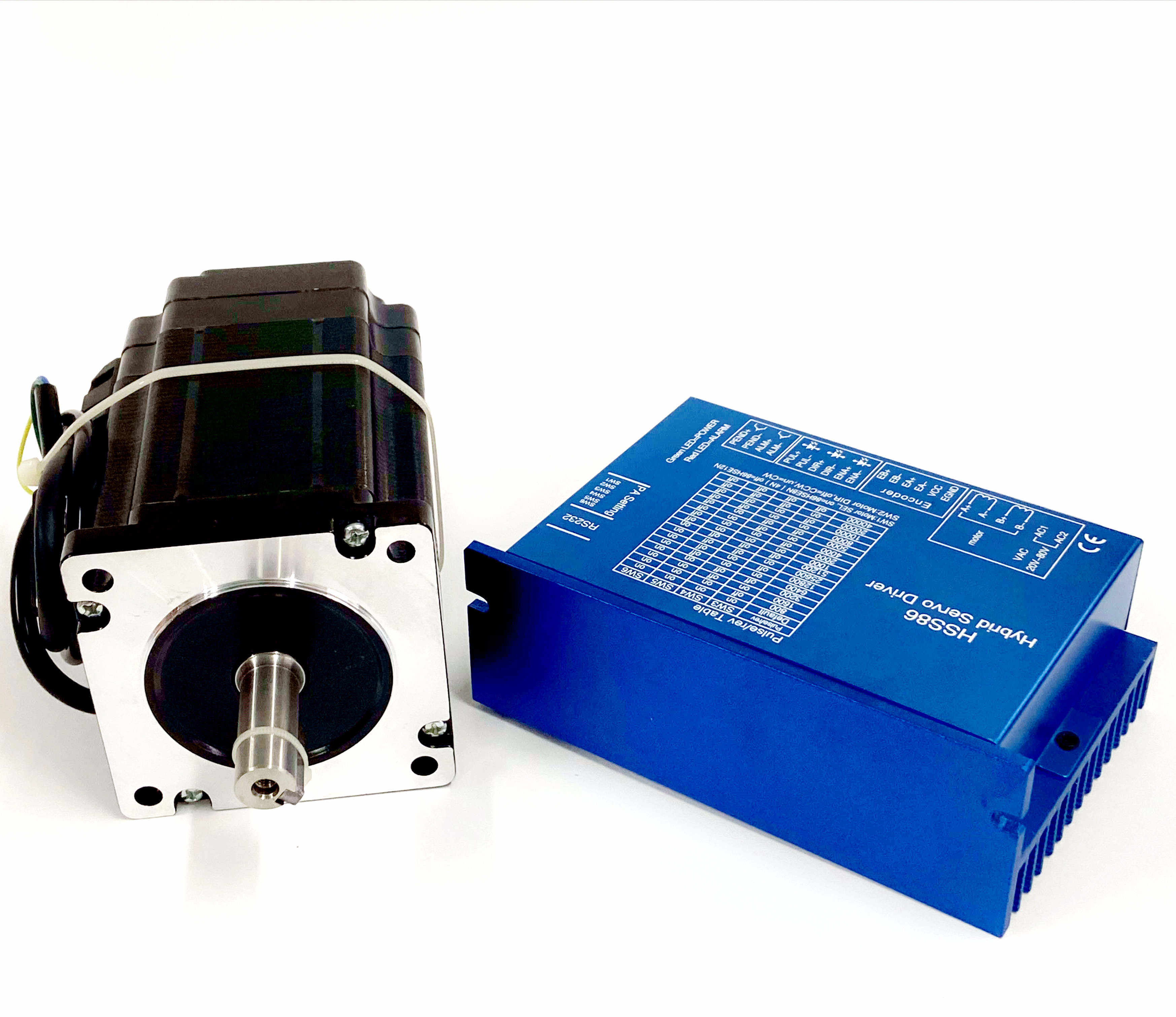 Closed Loop Stepper Motor 60HSE3N.m 1000rpm 88mm encoder 1000 ppr 1.8mH inductance Servo