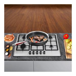 Quality Built In 5 Burners Gas Hob Stove Gas Cooktop Flameout Protection wholesale