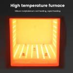 fiber board for muffle furnace chamber Lab Mini Tube Furnace Vacuum Tubular