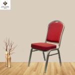 Stackable Steel Tube Stacking Chairs Wedding Modern Luxury Hotel Banquet Chair