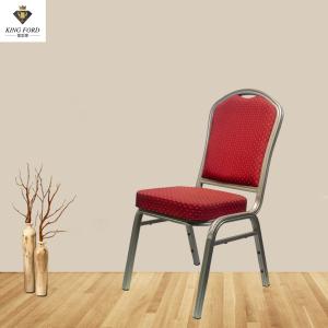 Quality Stackable Steel Tube Stacking Chairs Wedding Modern Luxury Hotel Banquet Chair wholesale