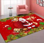 Cartoon Merry Christmas Patterns Living Room Floor Carpets