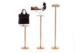 304 Steel Display Stands Store Display Props For Shoes , Bags , Books