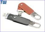 Bulk Custom Cool Buckle 32GB Pendrives Flash Device PU Leather