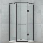 SUS201/304 Stainless Steel Frameless Shower Door Hinges Customizable