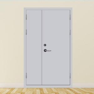 Quality Weather Resistance Commercial Steel Swing Doors Residential Interior Double Swing French Doors wholesale