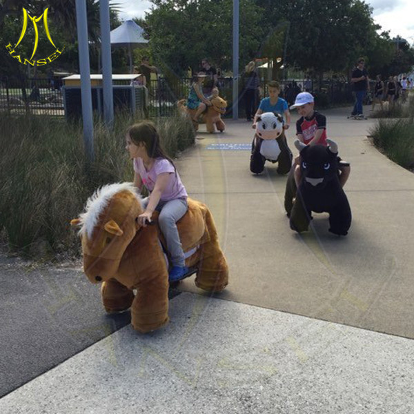 Hansel kiddie animals bicycle rides and amusement motor rides for sale