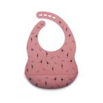Convenient Medical Grade Food Silicone SGS Milk Feeding Bibs