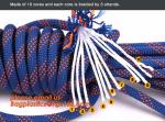 6mm accessory cord climbing rope nylon 66, high strength fire escape safety