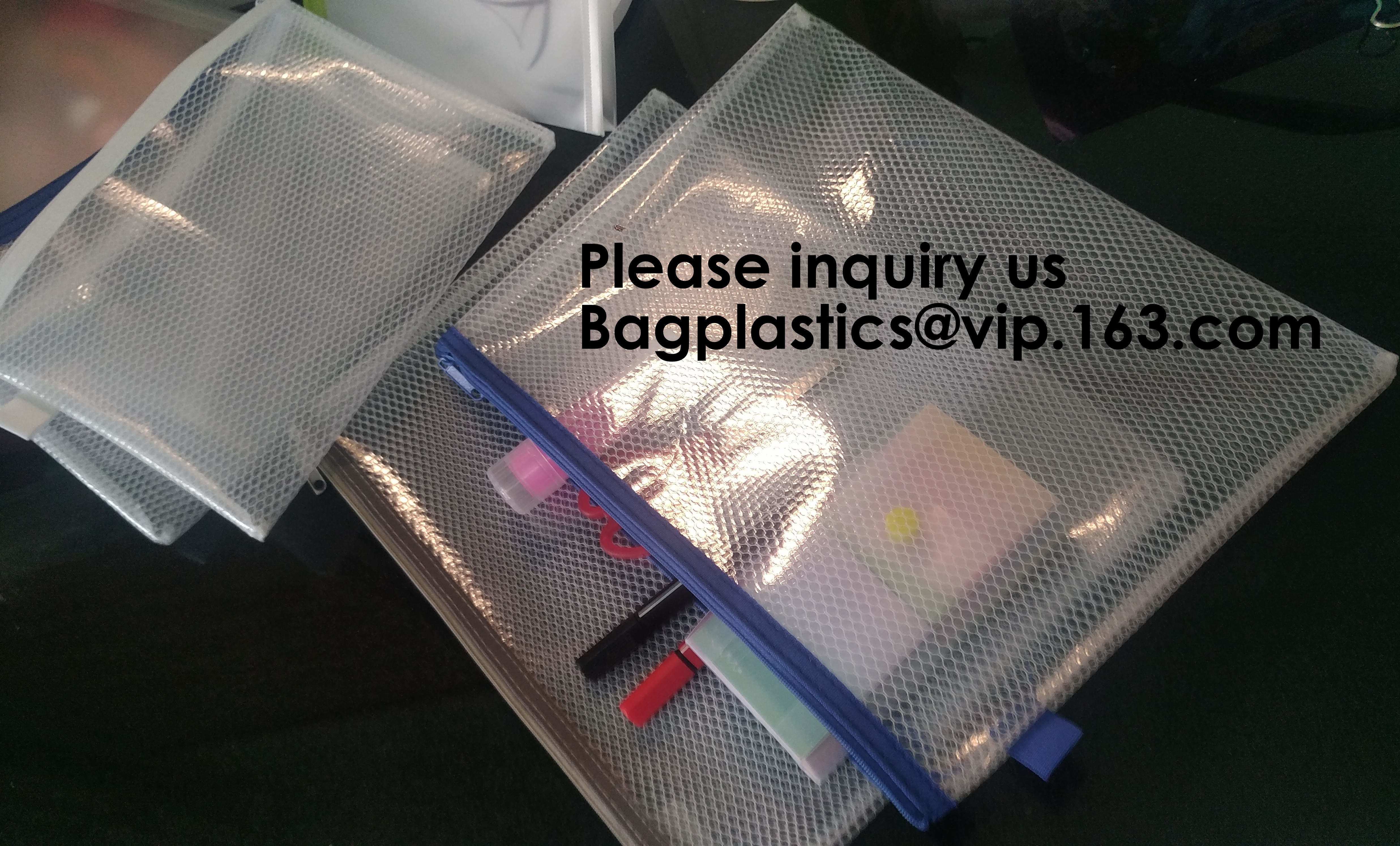 PP Stationery File Bag/Envelop Document Conference File Folder,Document File Box Biodegradable File Bag,Document Bag pac