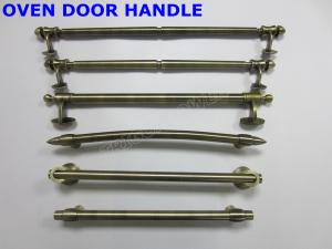 Quality Aluminium / Stainless Steel Oven Handle , Size Customized Oven Door Assembly wholesale