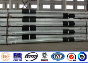 Quality HDG Transmission Line 10MM 160km/H Steel Tubular Pole wholesale