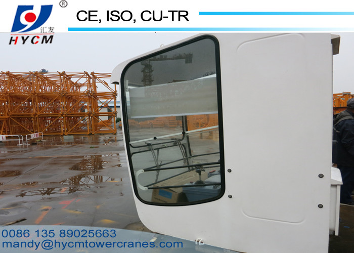 Design for Korean customers 25m Boom Length 6.0ton Max. Load Luffing Jib Tower Crane