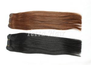 Quality Double Wefted 100 Virgin Human Hair Extensions No Shedding No Chemical wholesale