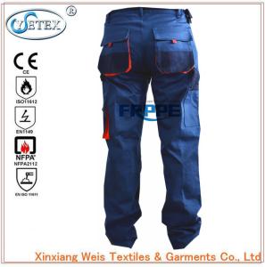 Quality Royal Blue Arc Protective Fire Retardant Work Pants wholesale