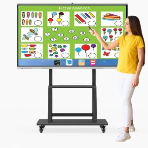 Quality Multifunctional 86&quot; Touch Screen Display Interactive 3840×2160 Resolution OEM wholesale