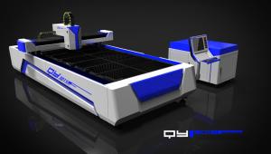 Quality 500 Watt Fiber Laser Cutting Machine for Metals Processing Industry , 380V / 50HZ wholesale