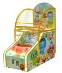 Happy Kids Automatic Basketball Return Machine , Cartoon Funny Score Ticket