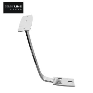 Quality Ergonomic Office Chair Armrest Replacement Chrome Plated Iron Chair Armrest wholesale