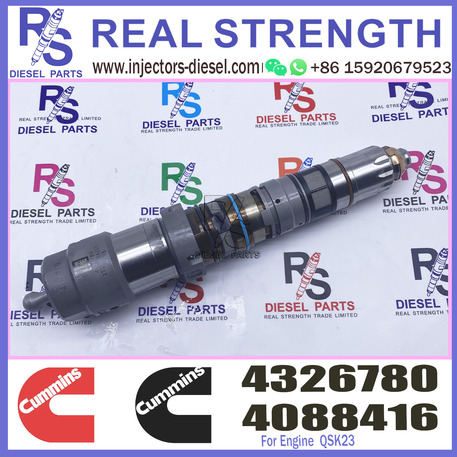 CAT Series oil pumps and injectors