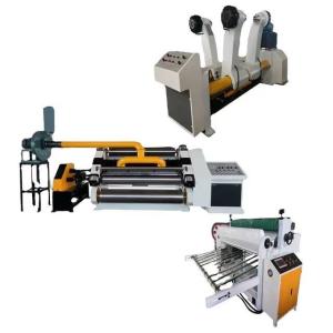 Quality 2 Ply Single Facer Corrugated Paperboard Sheet Cutting Machine for Carton Box Packing wholesale