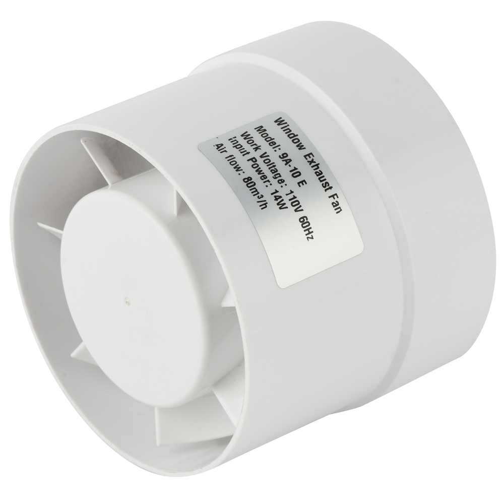 4 5 6 inch Wall Mounted Bathroom Air Extractor for Greenhouse in Inline Duct Exhaust