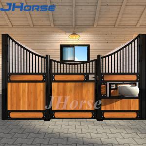 Quality Customize Design Horse Stall Fronts , Bamboo Wood European Stall Fronts wholesale