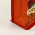 140 Microns Stand Up Packaging Pouches Coconut Oil transparent