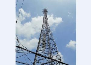 Quality HDG Mobile Communication Tower 5 - 600m Cusomized Length wholesale
