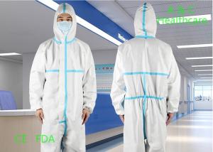 Quality Hospital Disposable Protective Coverall Protective Work Clothing For Hospital wholesale
