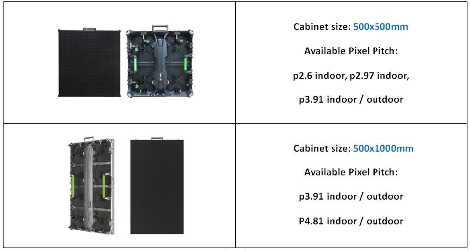 Vivid Image SMD1515 P2.97mm Stage Rental LED Screen For Big Concert