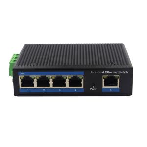 China NUFIBER Industrial 10 100M 5 UTP Port Network Ethernet Switch 24V Unmanaged Industrial Switch on sale