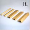 Buy cheap Electrophoresis Surface L Shape Brass Extrusion Profiles Long Using Life from wholesalers