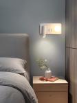 White Reading acrylic ball Wall Lamp 3W +5W Interior Bedroom Bedside Desk Wall