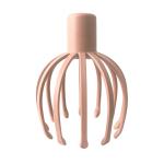 Tension Relief Electric Octopus Head Massager FCC Black Electric Octopus Claw