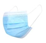 Blue Kids Disposable Mask Skin Friendly Three Layer Folding 3D Breathing Space