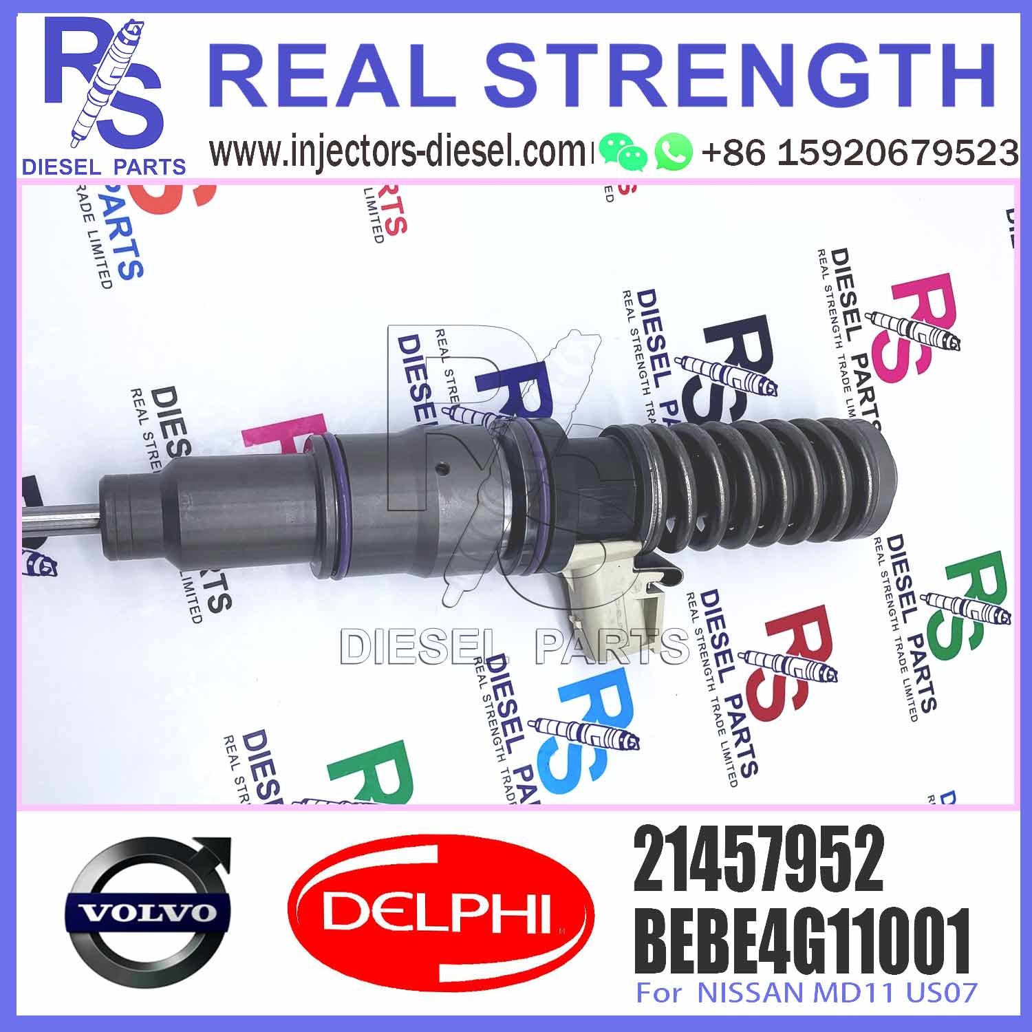 21457952 Fuel Injector BEBE4G11001 85003664 85013159 21458369 21467658 for V-O-L-V D16
