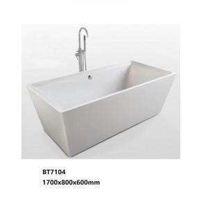 Quality Customized Indoor Acrylic Freestanding Soaking Tub / Small Stand Alone Bathtubs wholesale