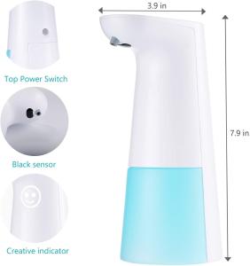 Quality Green Battery Operated Sanitizer Dispenser 0.26S 250ML wholesale