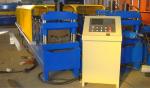 Ridge Cap Forming Machine 0.3-0.8mm Thickness 14-22 Roller Stations Chain Drive