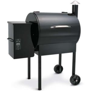 Quality Black Wood Chip Grill Wood Pellet Burning Grills To Make Delicious Food wholesale