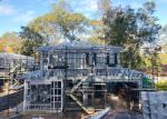 Steel Frame Apartment Building / Typhoon Resistance Prefabricated Apartment